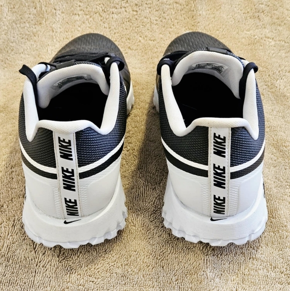 NWOT Nike React Infinity Pro Men's Black Platinum Golf Shoes Size 8.5 CT6620-004 - Picture 7 of 12